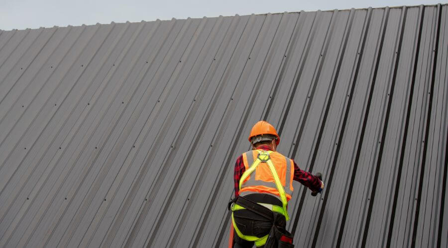 Professional metal roof installation services in Island Pond, VT